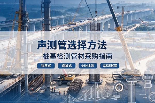 千阳声测管选型标准