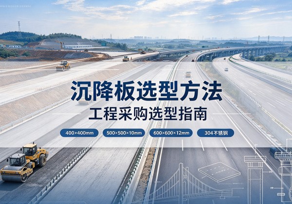 千阳沉降板选择方法