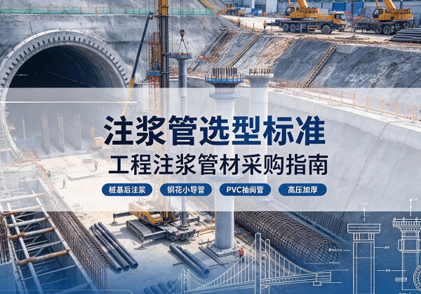 千阳注浆管选型标准